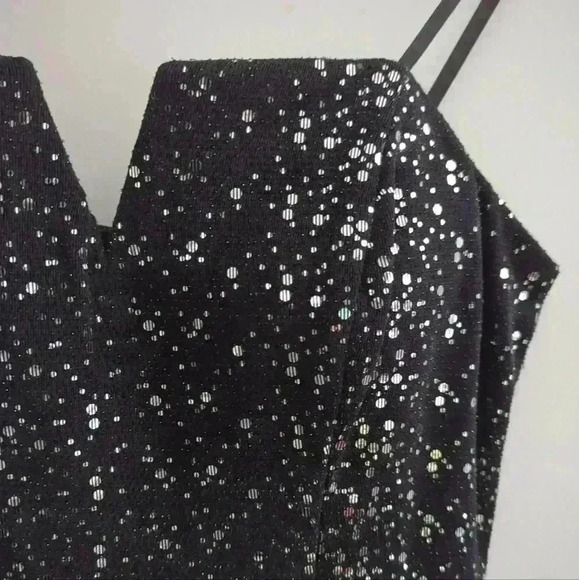 CITY STUDIO | Black Strapless Mini Flare Cocktail Dress Juniors 7 - Picture 6 of 10